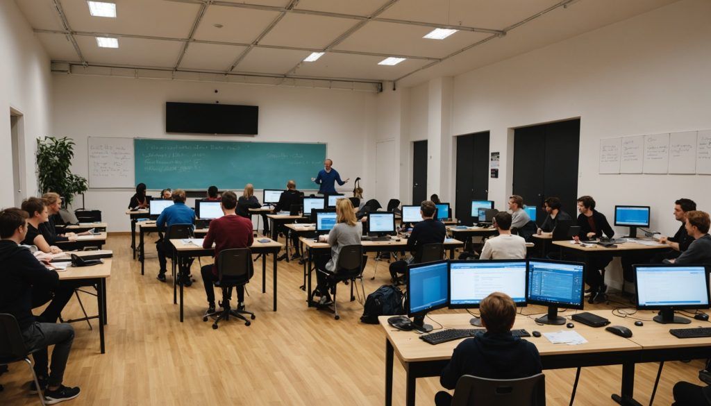 Avec allegromusique.fr vous pouvez prendre des cours jusqu’à 22h.